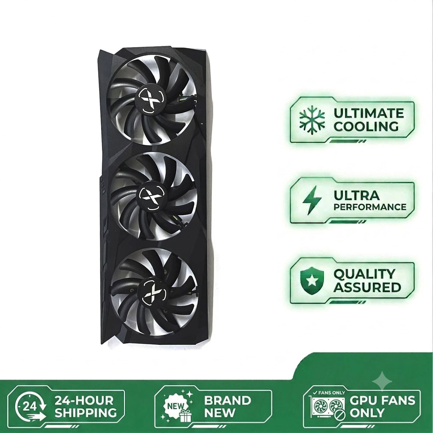 Rx 6700 Xt 12Gb Graphics Card - Oryginalny wentylator GPU RX6700, model 85MM,