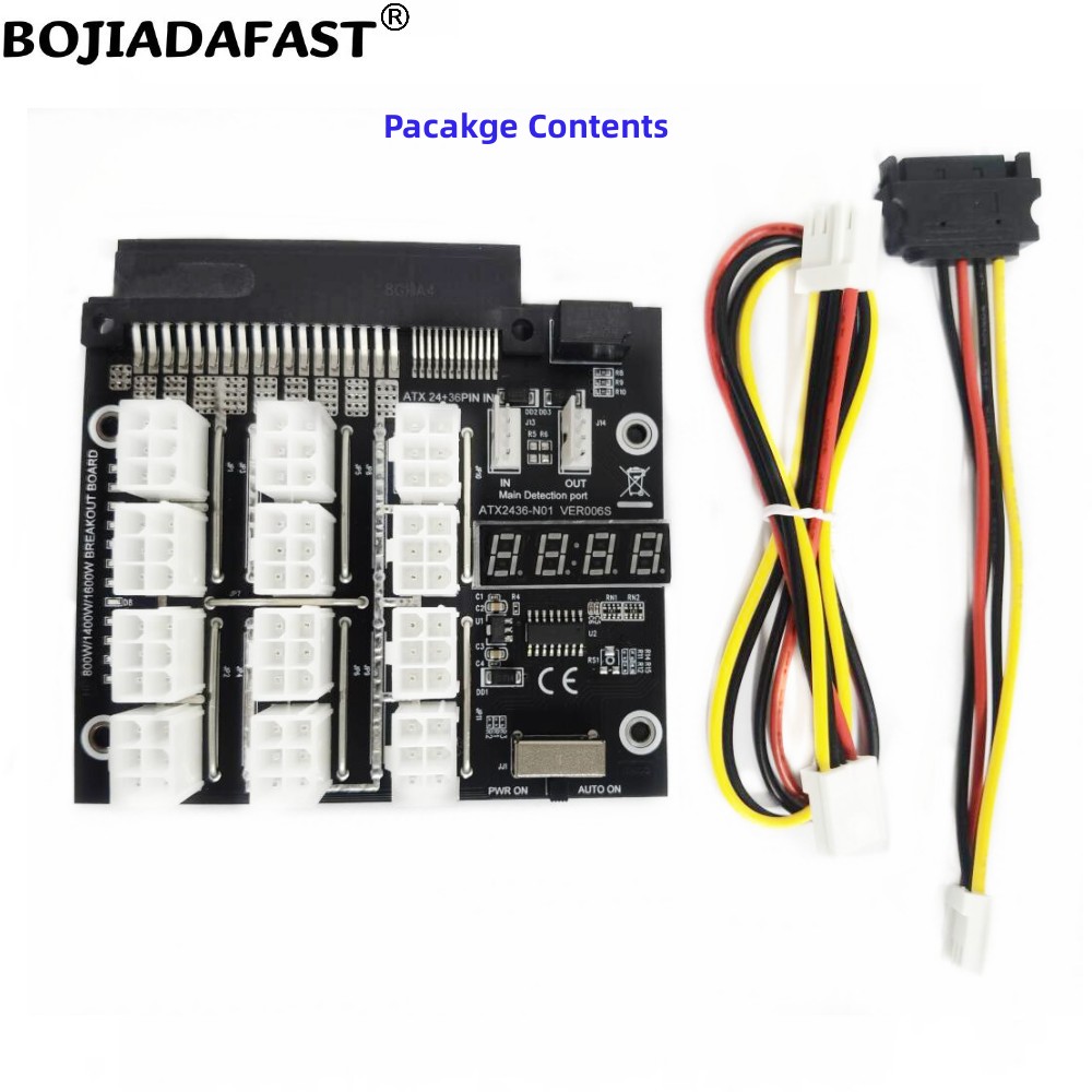 Płytka rozdzielcza do zasilacz – 2400W Server Psu Breakout Board recenzja i cena